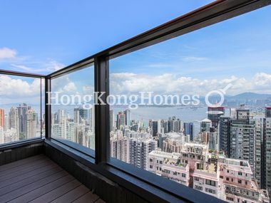 Balcony off Living and Dining Room