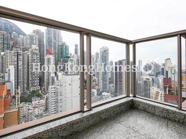 Balcony off Living and Dining Room