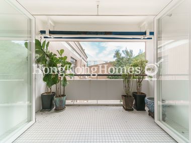 Balcony off Living and Dining Room