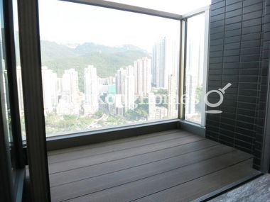 Balcony off Living and Dining Room