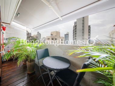 Balcony off Living and Dining Room
