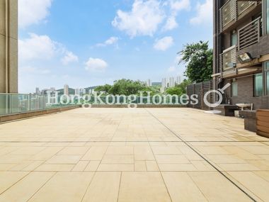 Private Terrace off Kitchen