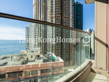 Balcony off Living and Dining Room