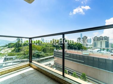 Balcony off Living and Dining Room