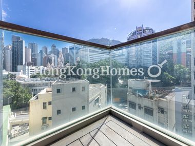 Balcony off Living and Dining Room