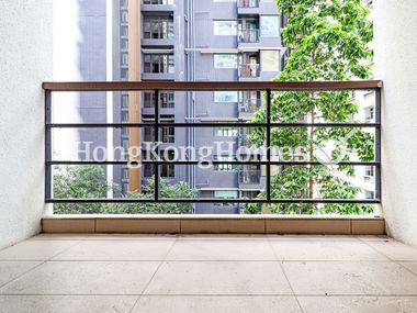 Balcony off Living and Dining Room