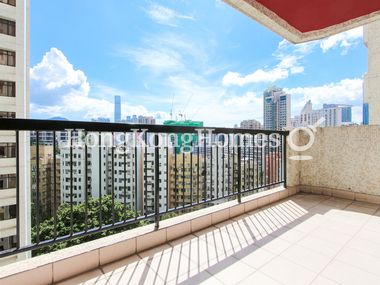 Balcony off Living and Dining Room