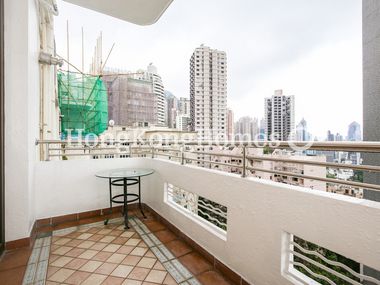 Balcony off Living and Dining Room