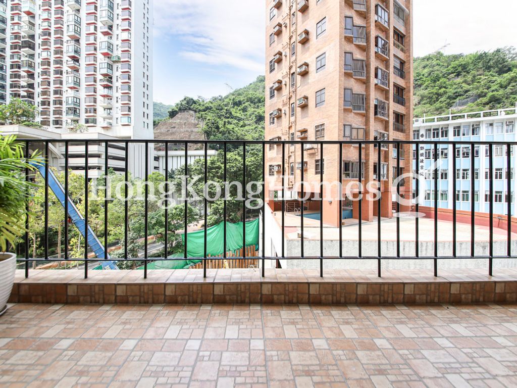 Balcony off Living and Dining Room