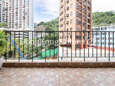 Balcony off Living and Dining Room