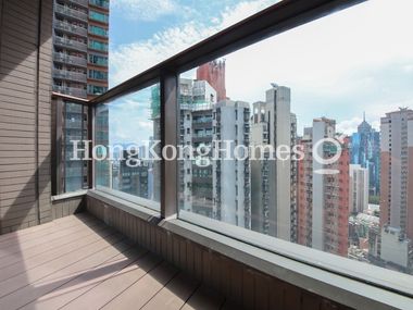 Balcony off Living and Dining Room