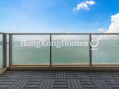 Balcony off Living and Dining Room