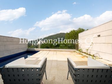 Private Terrace with Swimming Pool