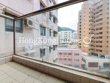 Balcony off Living and Dining Room