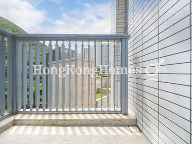 Balcony off the kitchen