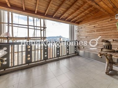 Balcony off Living and Dining Room