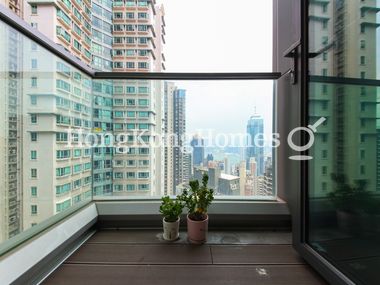 Balcony off Living and Dining Room