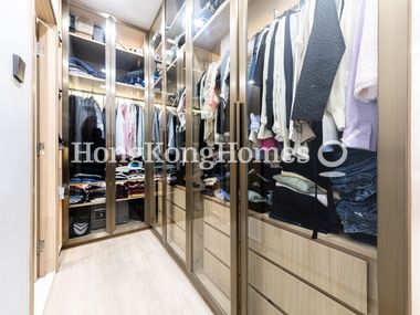 Walk-in Closet in Master Bedroom
