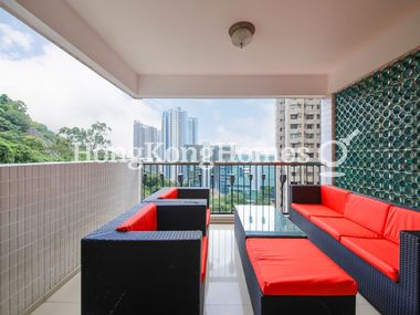 Balcony off Living and Dining Room