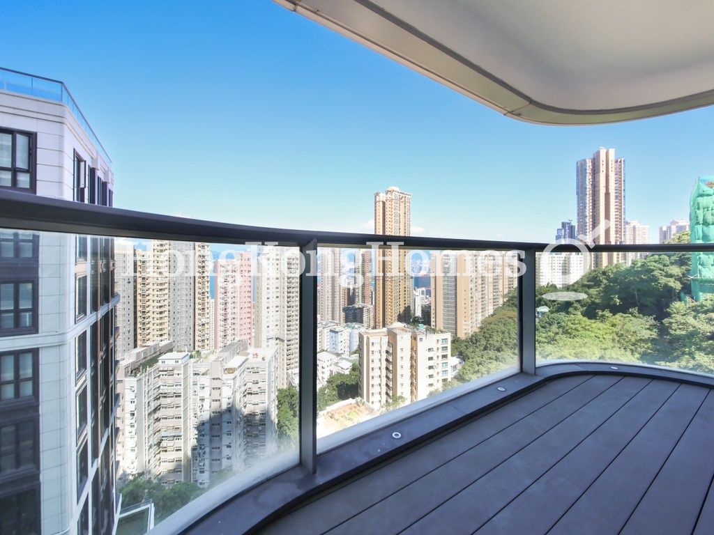 Balcony off Living and Dining Room