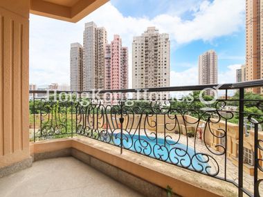 Balcony off Living and Dining Room