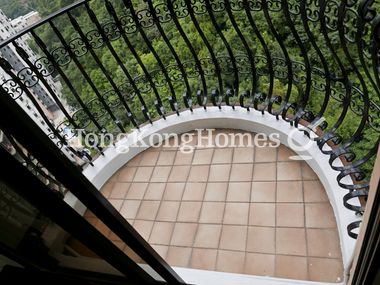 Balcony off Living and Dining Room