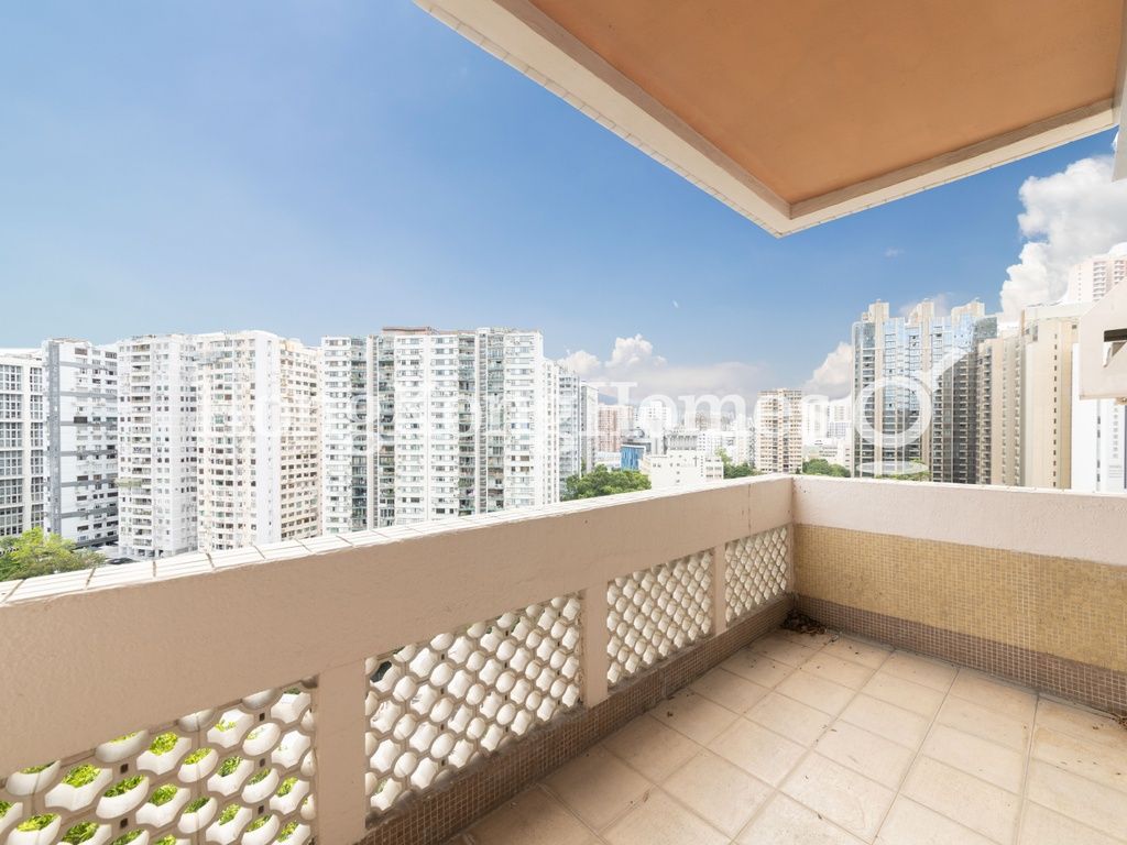 Balcony off Living and Dining Room