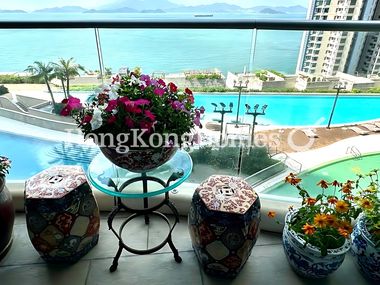 Balcony off Living and Dining Room