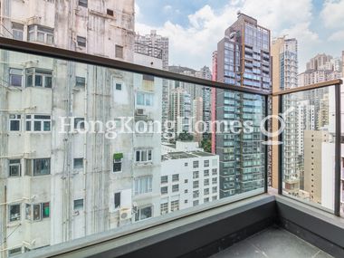 Balcony off Living and Dining Room