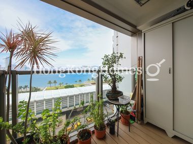 Balcony off Living and Dining Room