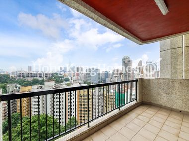 Balcony off Living and Dining Room