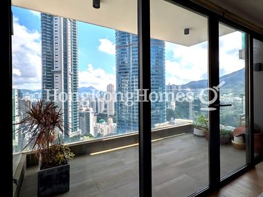 Balcony off Living and Dining Room