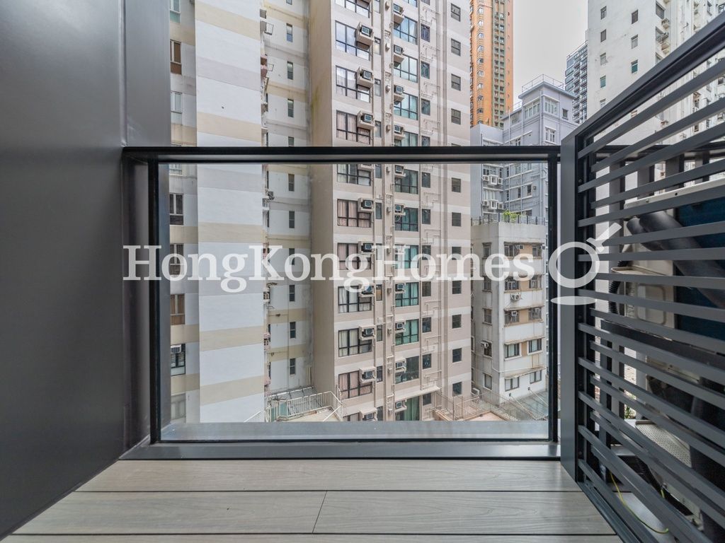 Balcony off living room