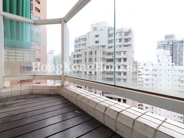 Balcony off Living and Dining Room