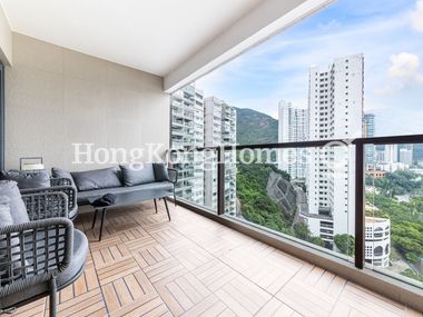 Balcony off Living and Dining Room