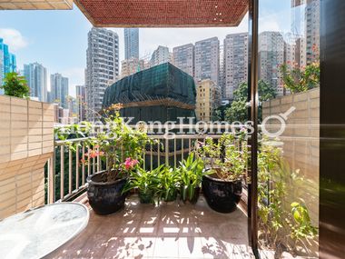 Balcony off Living and Dining Room