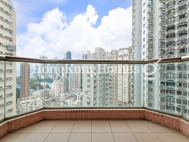 Balcony off Living and Dining Room