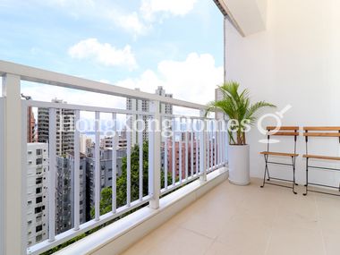 Balcony off Living and Dining Room