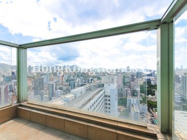 Balcony off Living and Dining Room