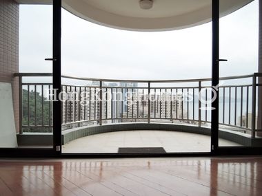 Balcony off Living and Dining Room