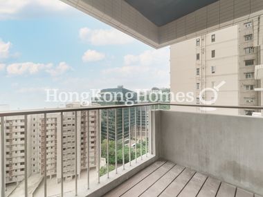 Balcony off Living and Dining Room