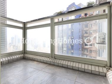 Balcony off Living and Dining Room