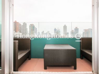 Balcony off the Living and Dining Room