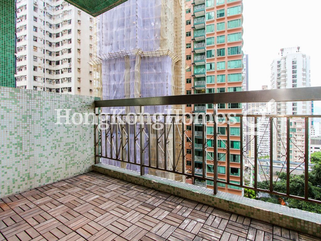 Balcony off Living Room & Dining Room