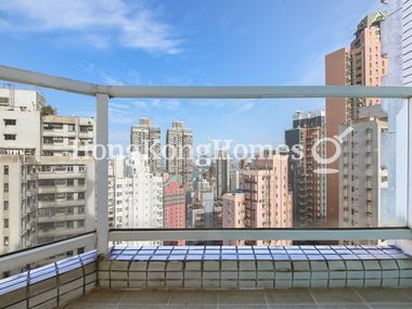 Balcony off Living and Dining Room