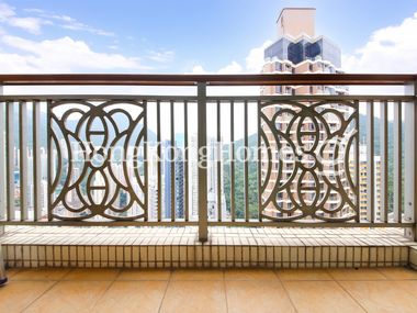 Balcony off Living and Dining Room