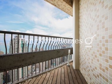 Balcony off Living and Dining Room