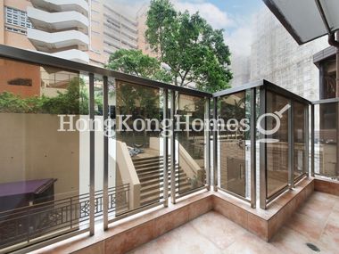 Balcony off Living and Dining Room