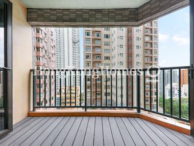 Balcony off Living and Dining Room