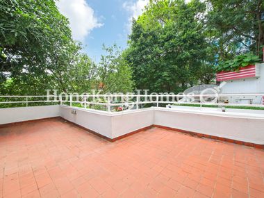 Private Terrace off Dining Room